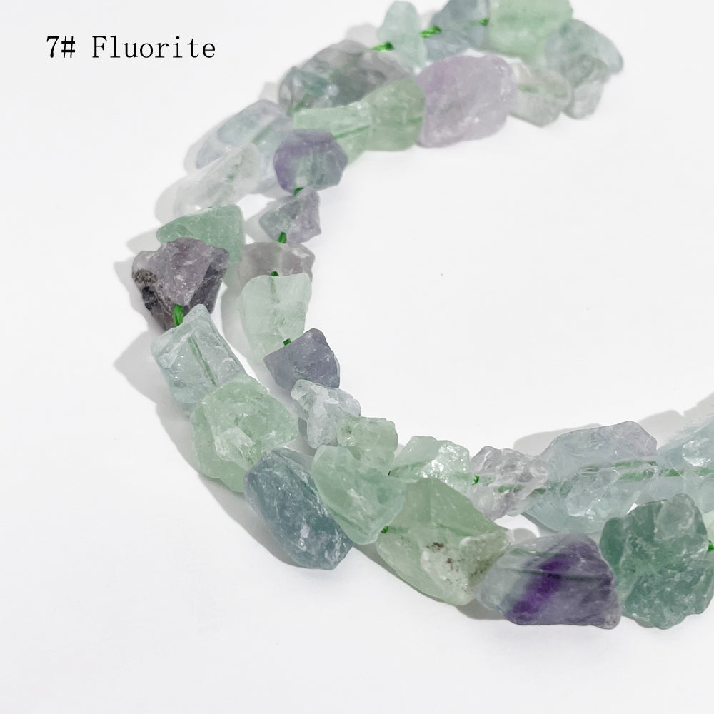 7-11mm  Raw Stone beads