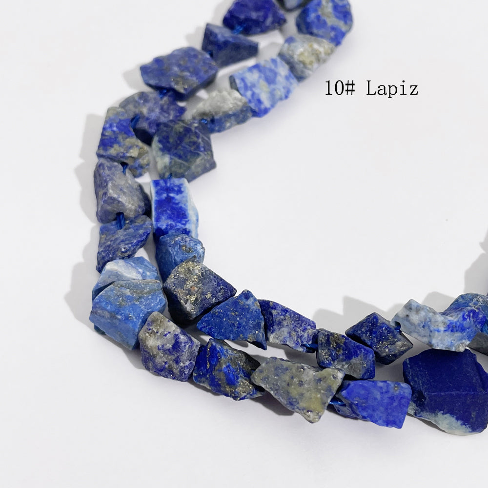 7-11mm  Raw Stone beads