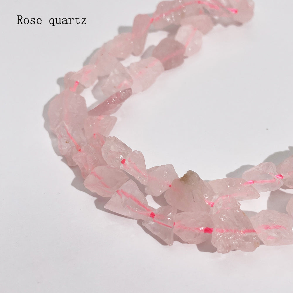 7-11mm  Raw Stone beads