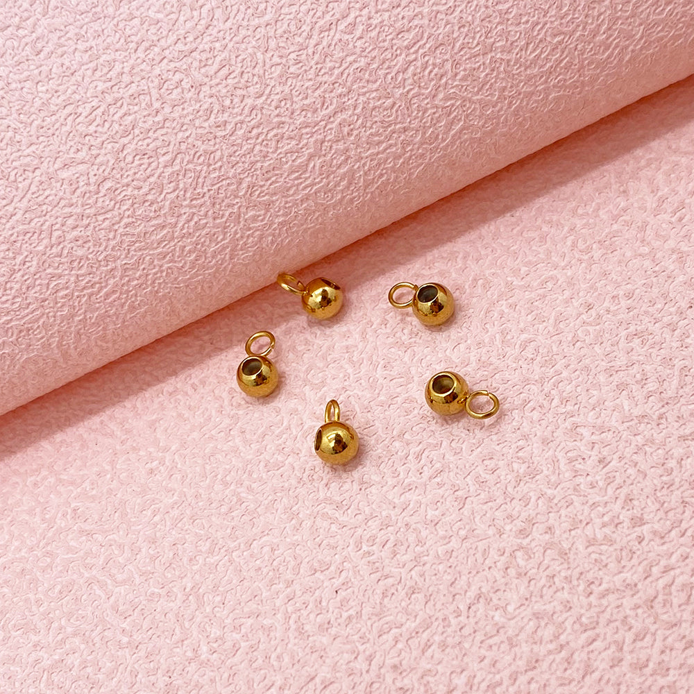 5pcs/pack Adjustable spacer beads with silica,ring spacer