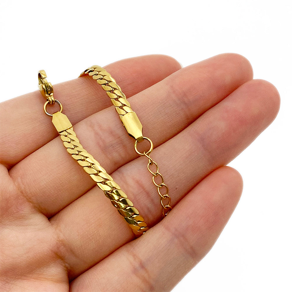 7 styles Stainless steel bracelets