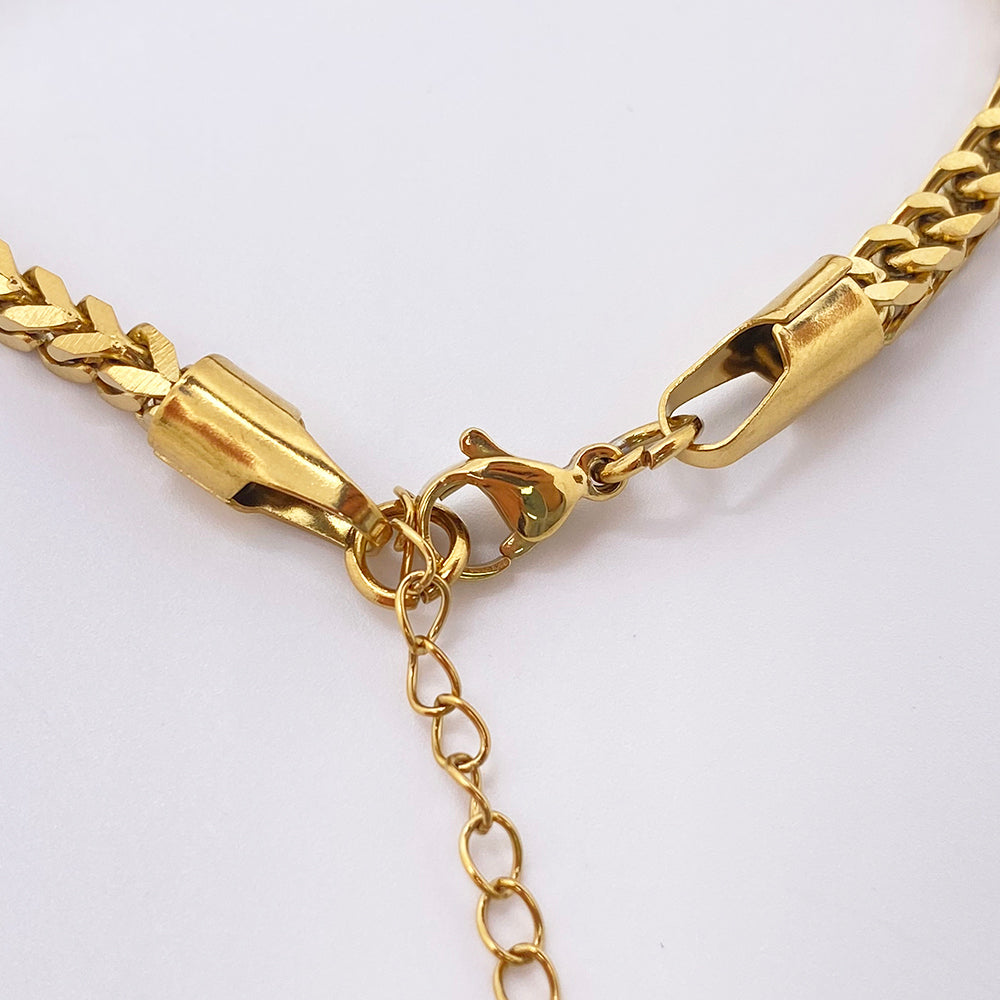 7 styles Stainless steel bracelets