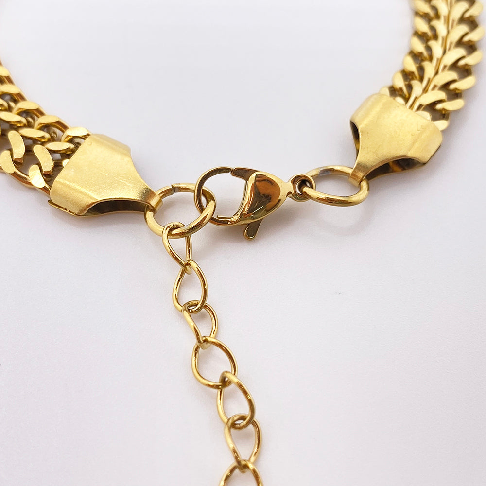 7 styles Stainless steel bracelets