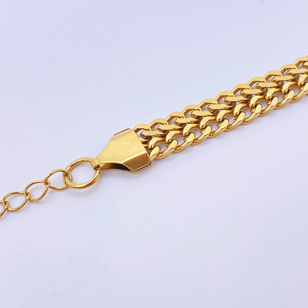 7 styles Stainless steel bracelets