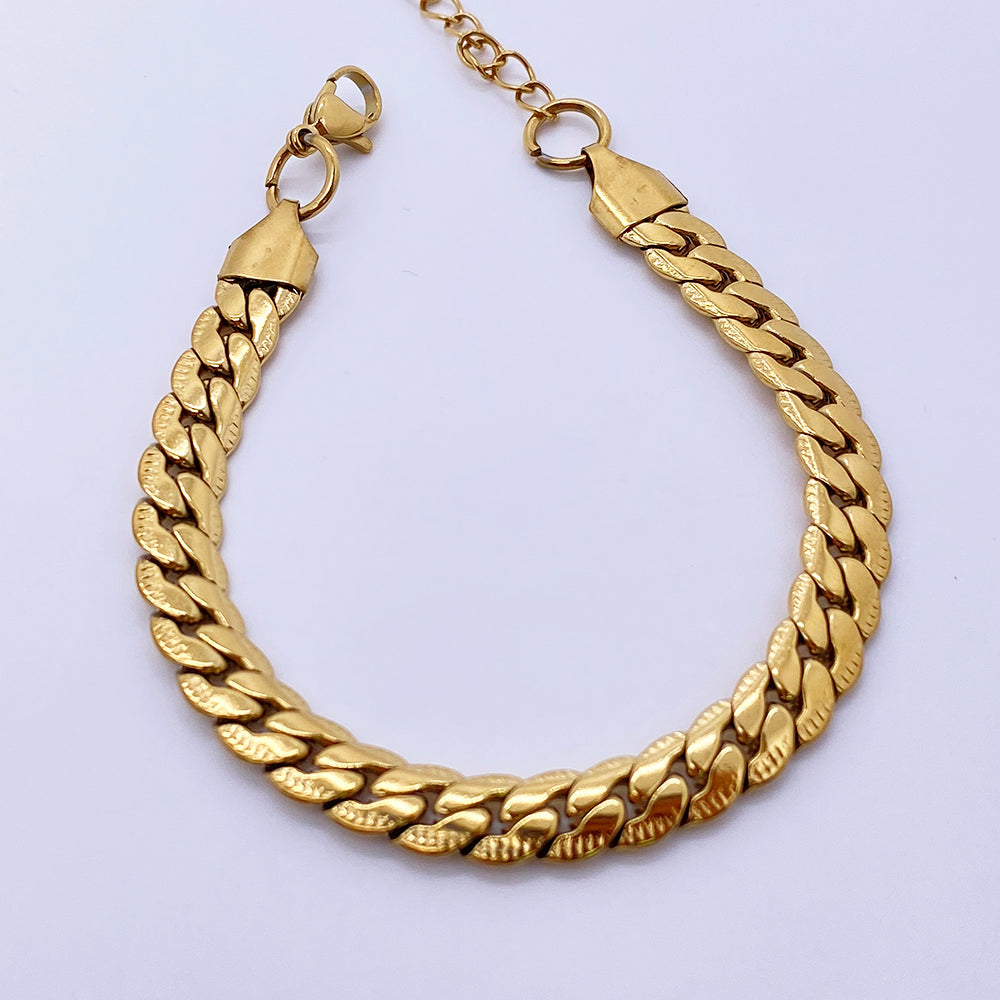 7 styles Stainless steel bracelets