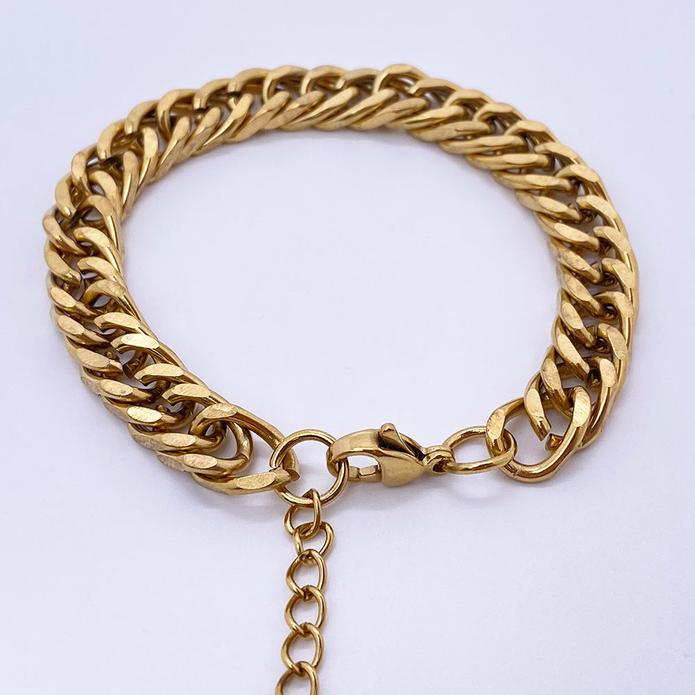 7 styles Stainless steel bracelets