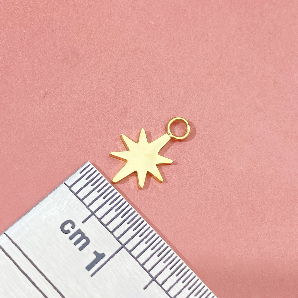 10PCS Star charm for DIY