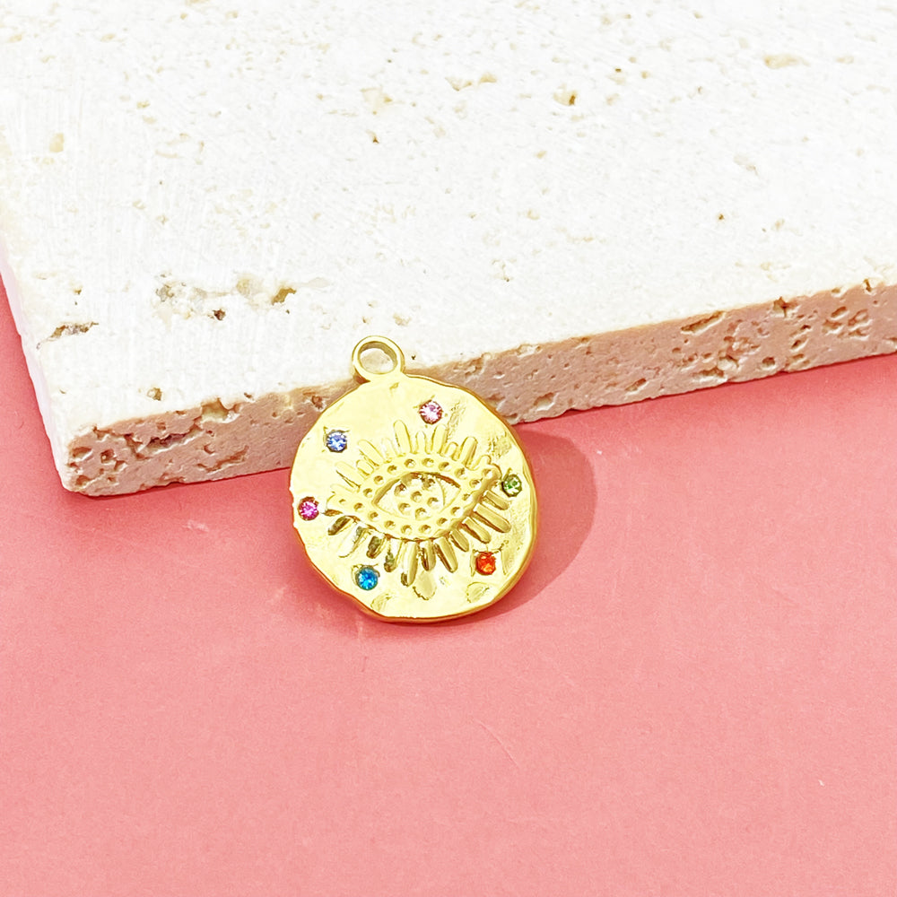 5005 Evil eye pendant for DIY