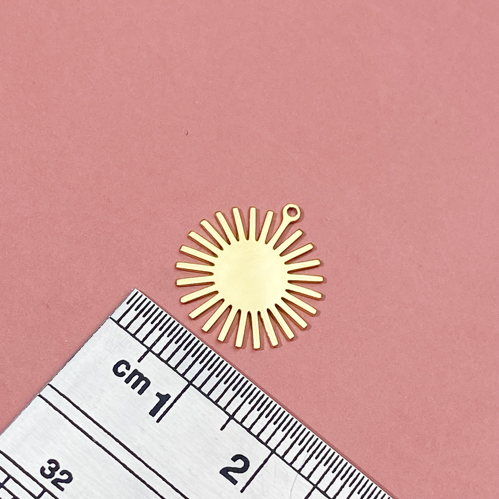 10PCS Sun pendant for DIY