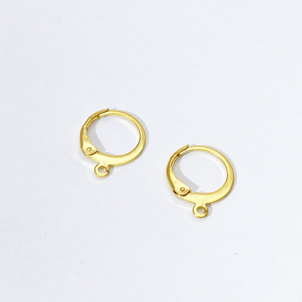5 Pairs D ear hook Stainless steel
