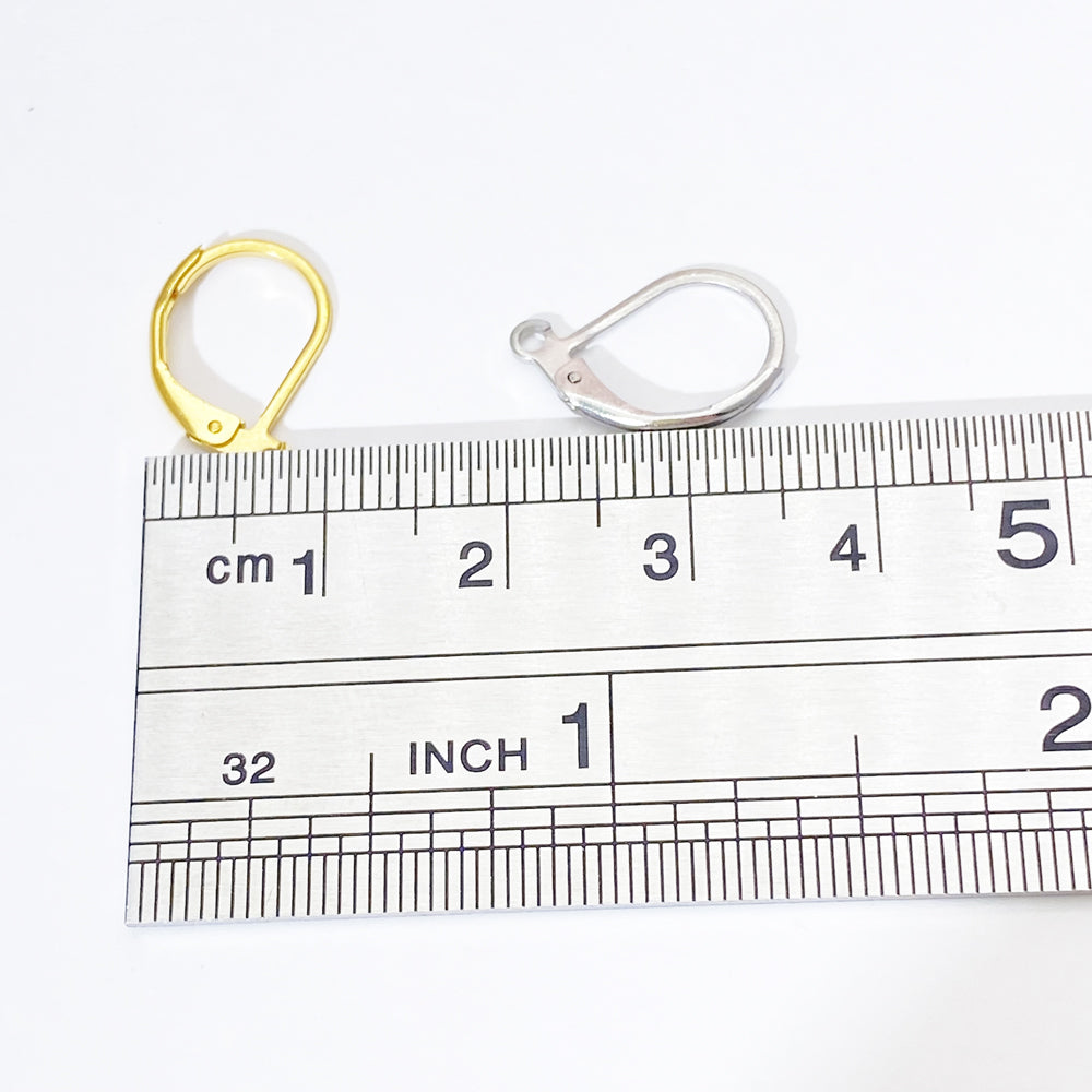 5 Pairs D ear hook Stainless steel