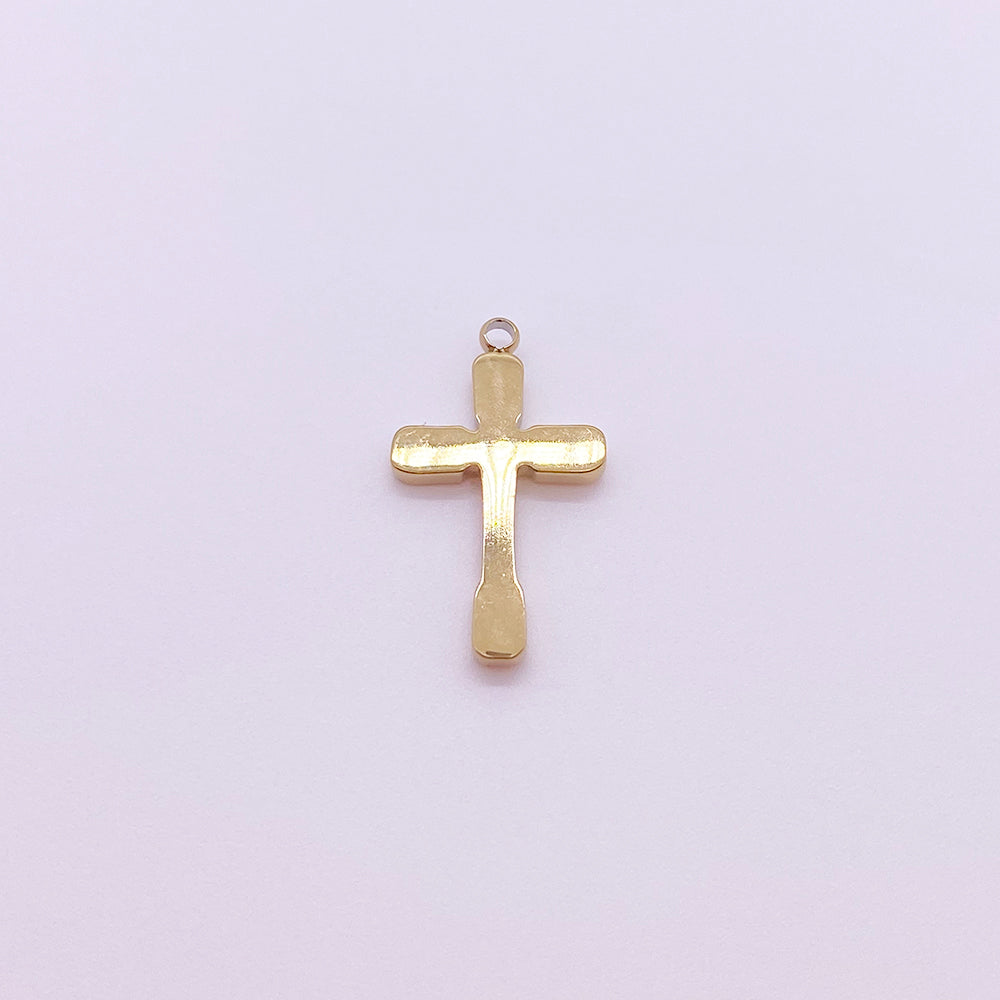 5632 Diamond cross charm