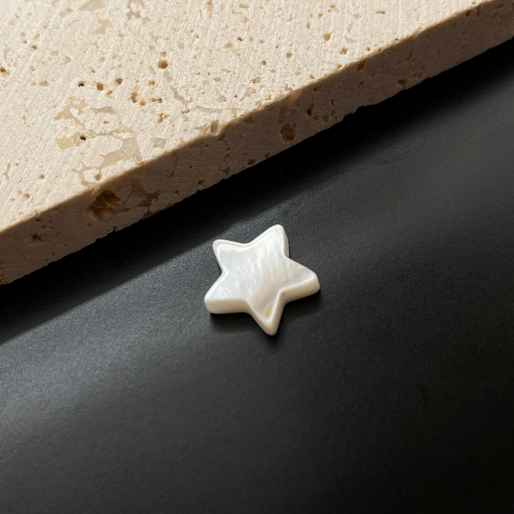 20 pcs/pack Star shell charm