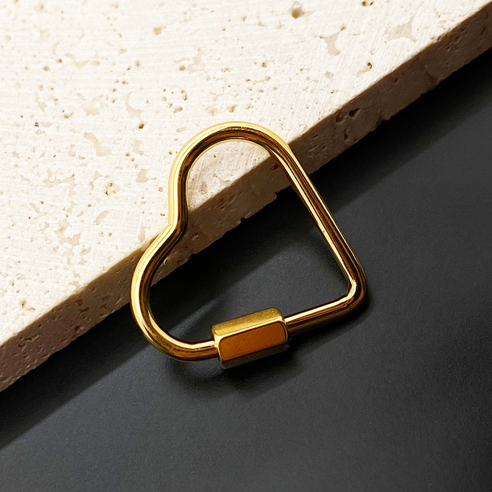 Heart clasp