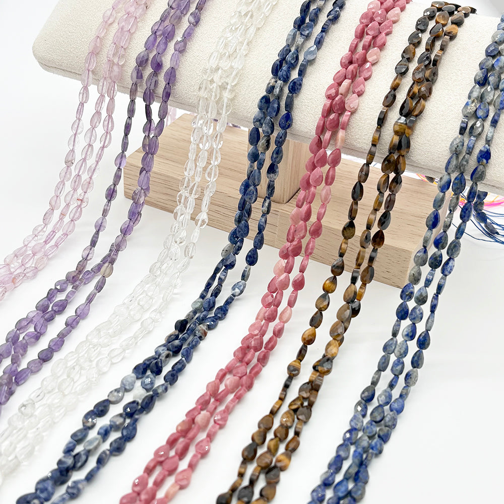 4*6mm Drop Crystal Beads