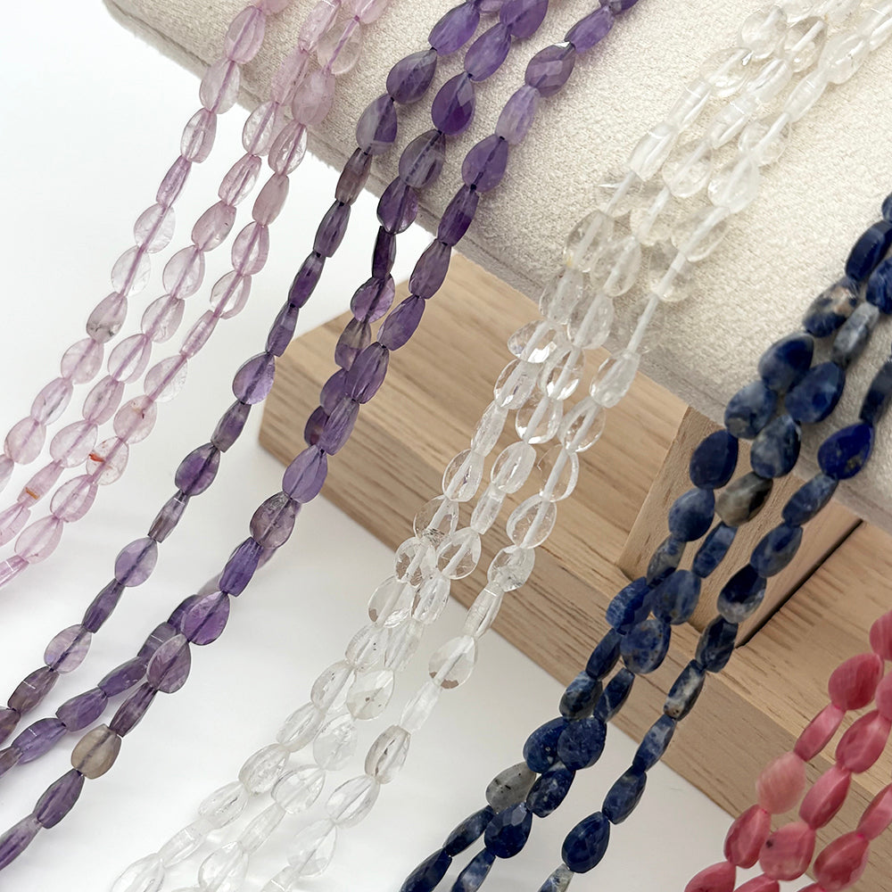 4*6mm Drop Crystal Beads