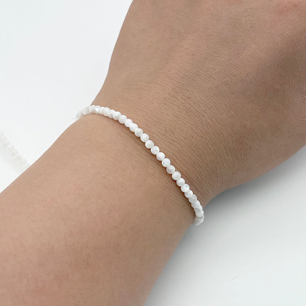 3mm Round Natural Top Shell