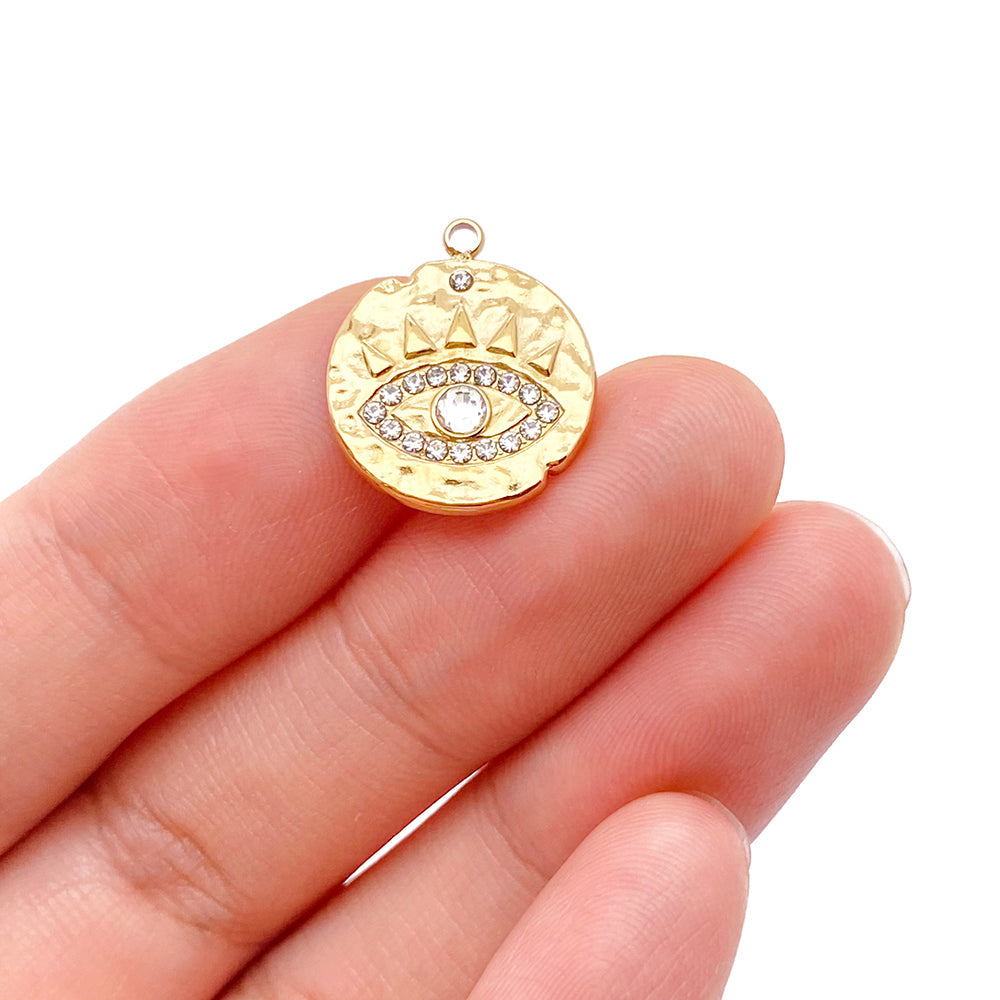 5155 Diamond eye charm