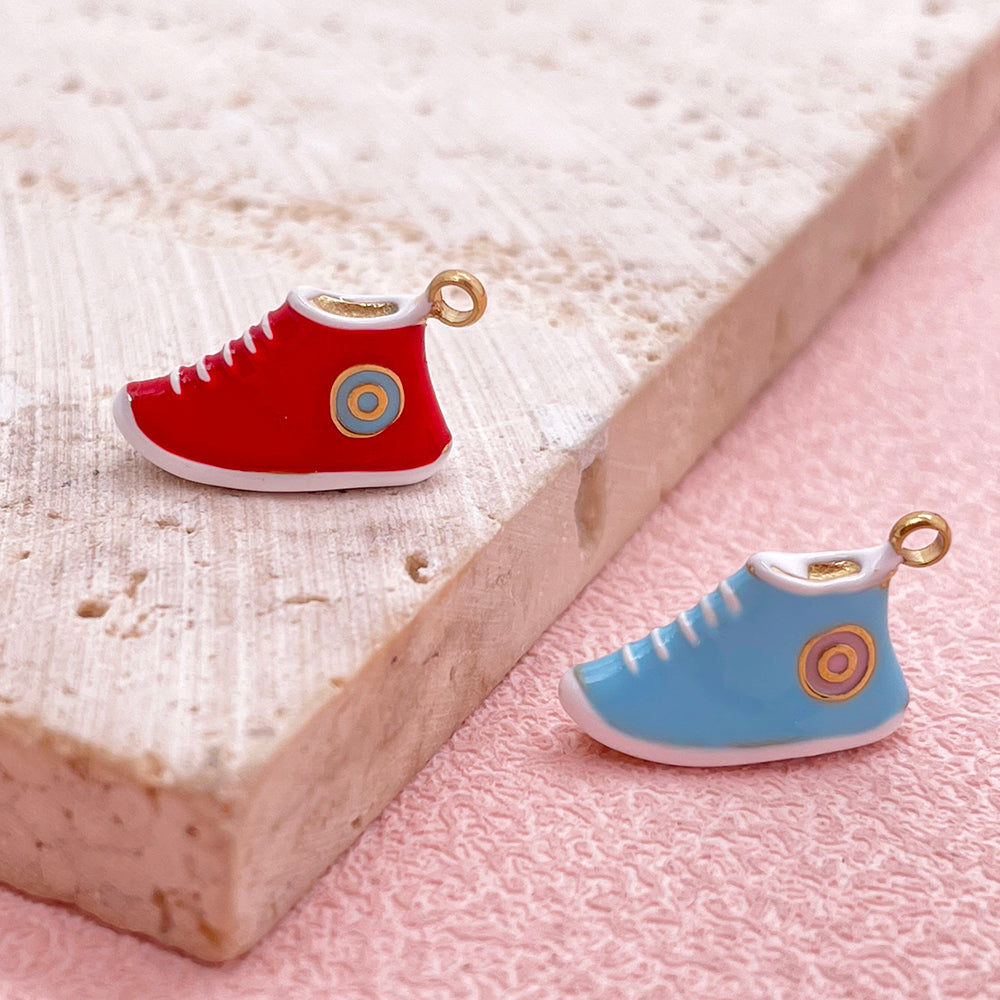 51324 Canvas shoes charm