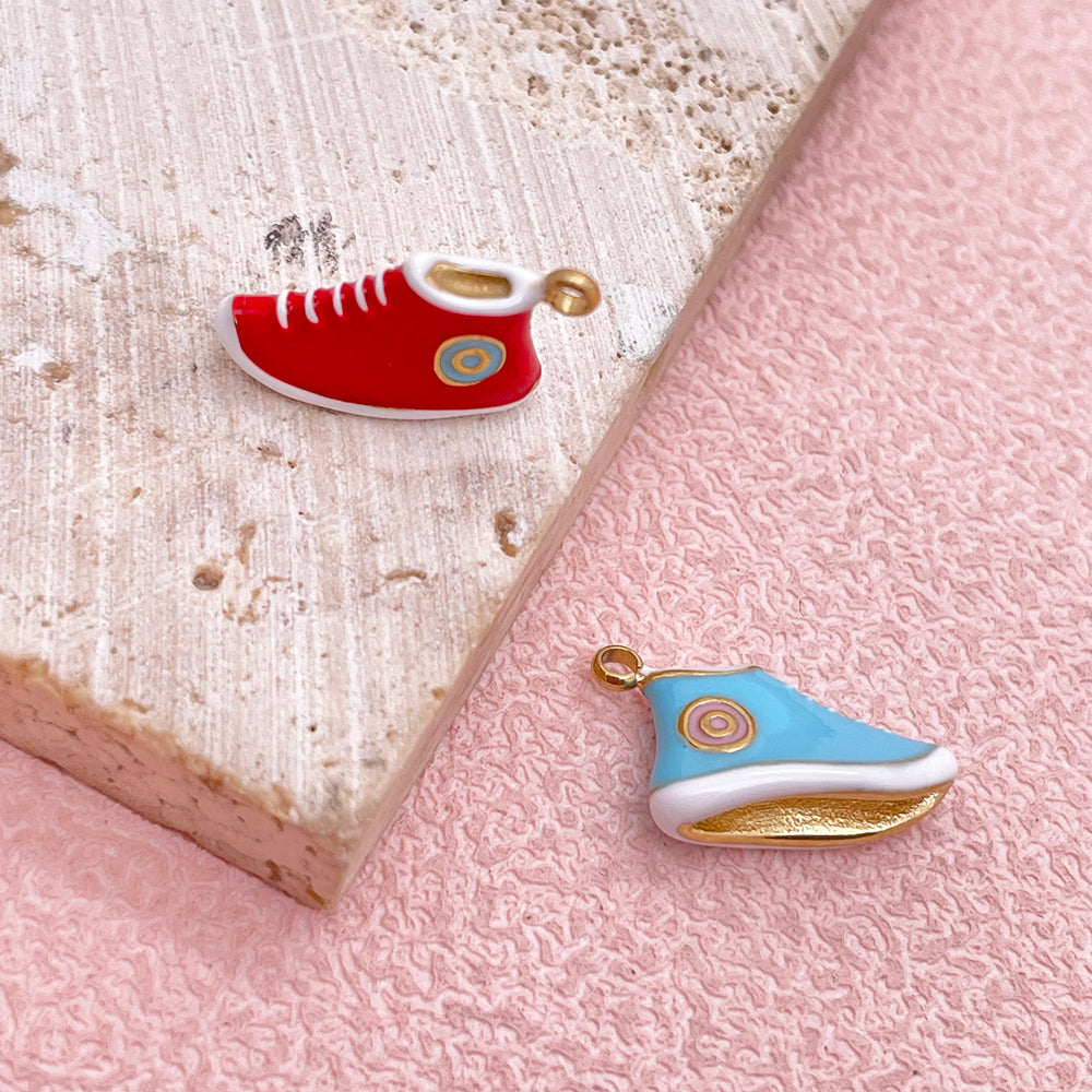 51324 Canvas shoes charm