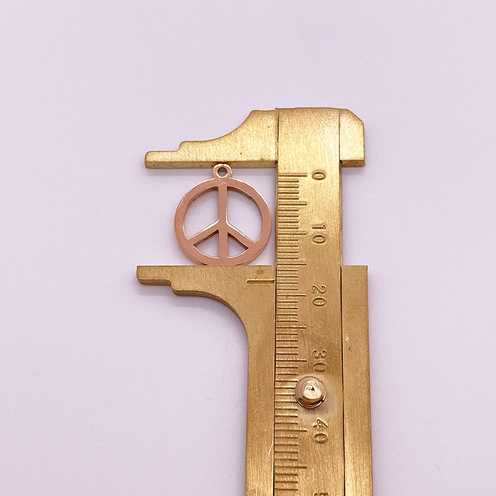 peace sign charm