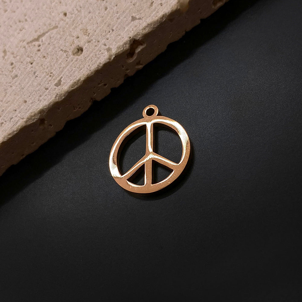 peace sign charm