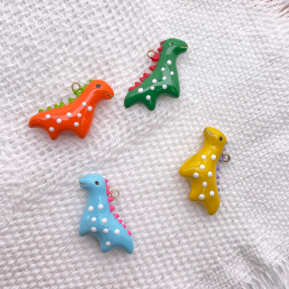 51293 Enamel Dinosaur charm