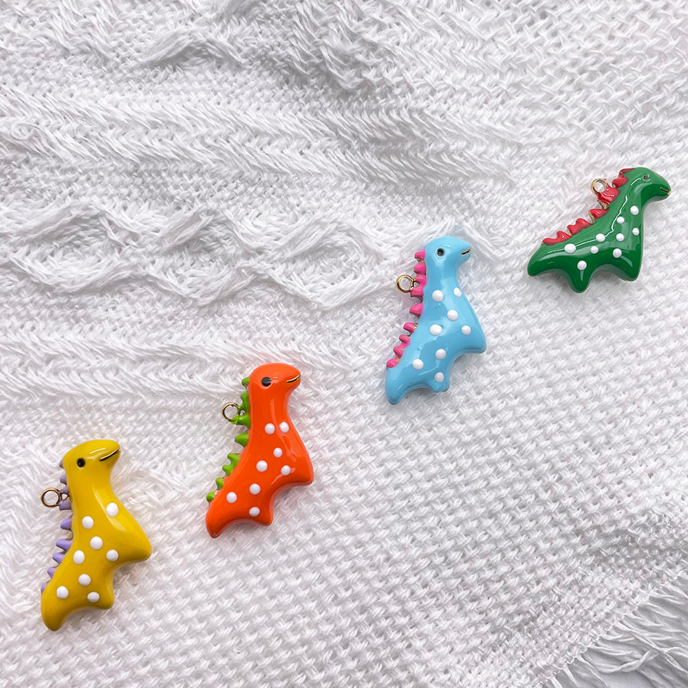 51293 Enamel Dinosaur charm