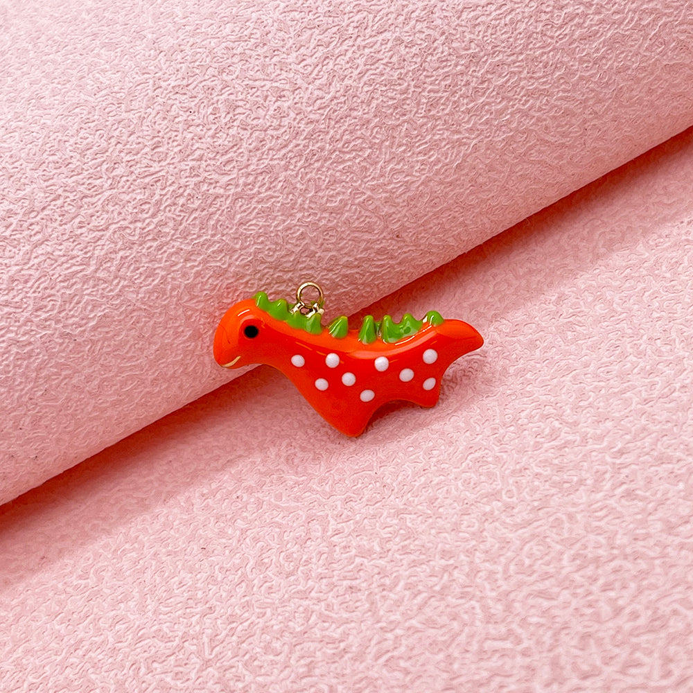 51293 Enamel Dinosaur charm
