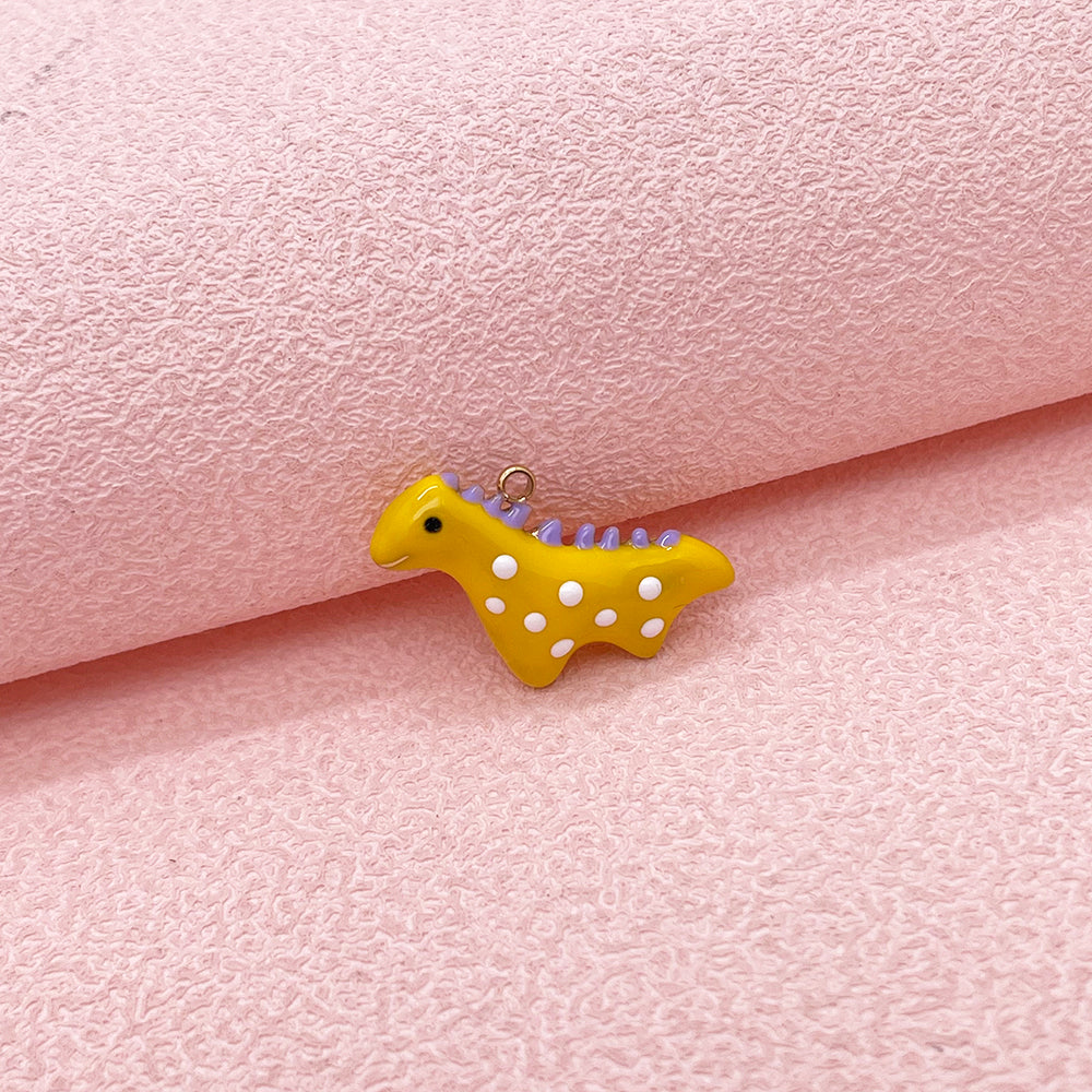 51293 Enamel Dinosaur charm