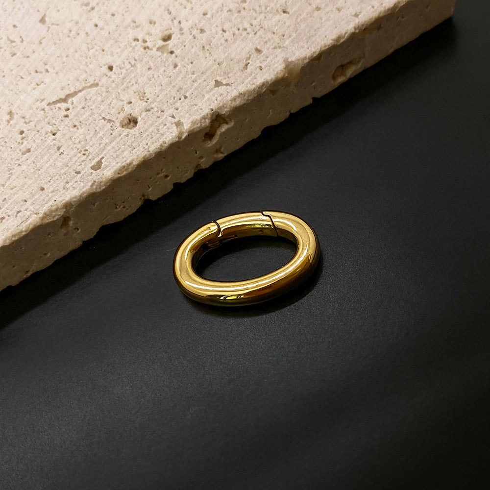 3226 18mm Oval clasp