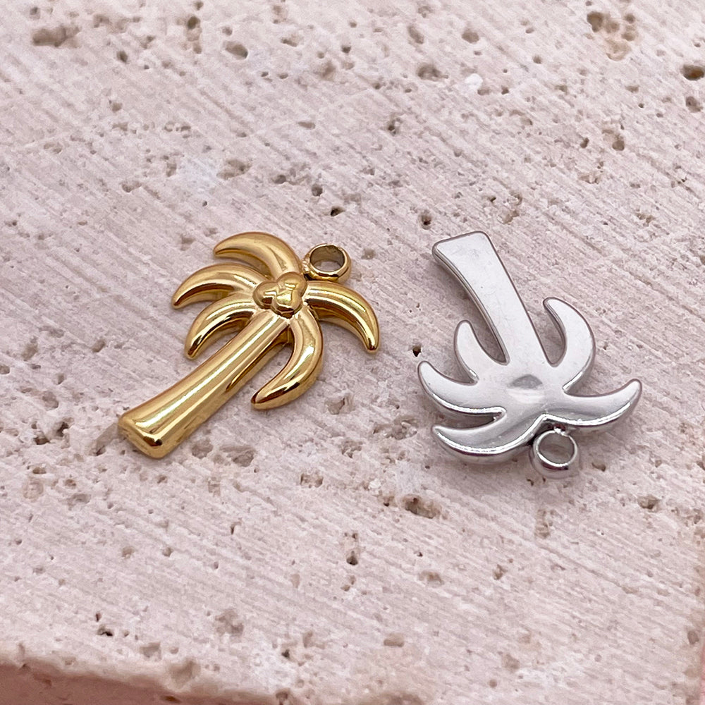 12239 coconut tree charm
