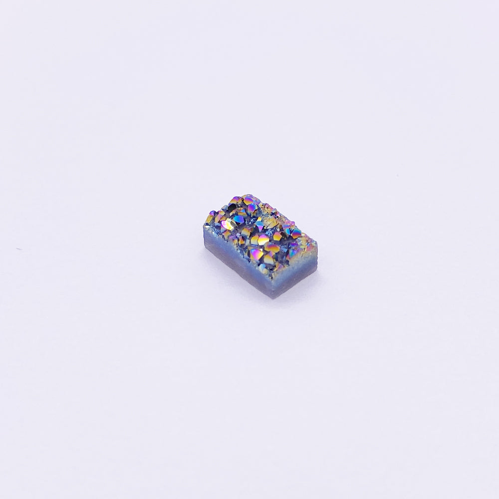 Rectangle Druzy 10*6MM