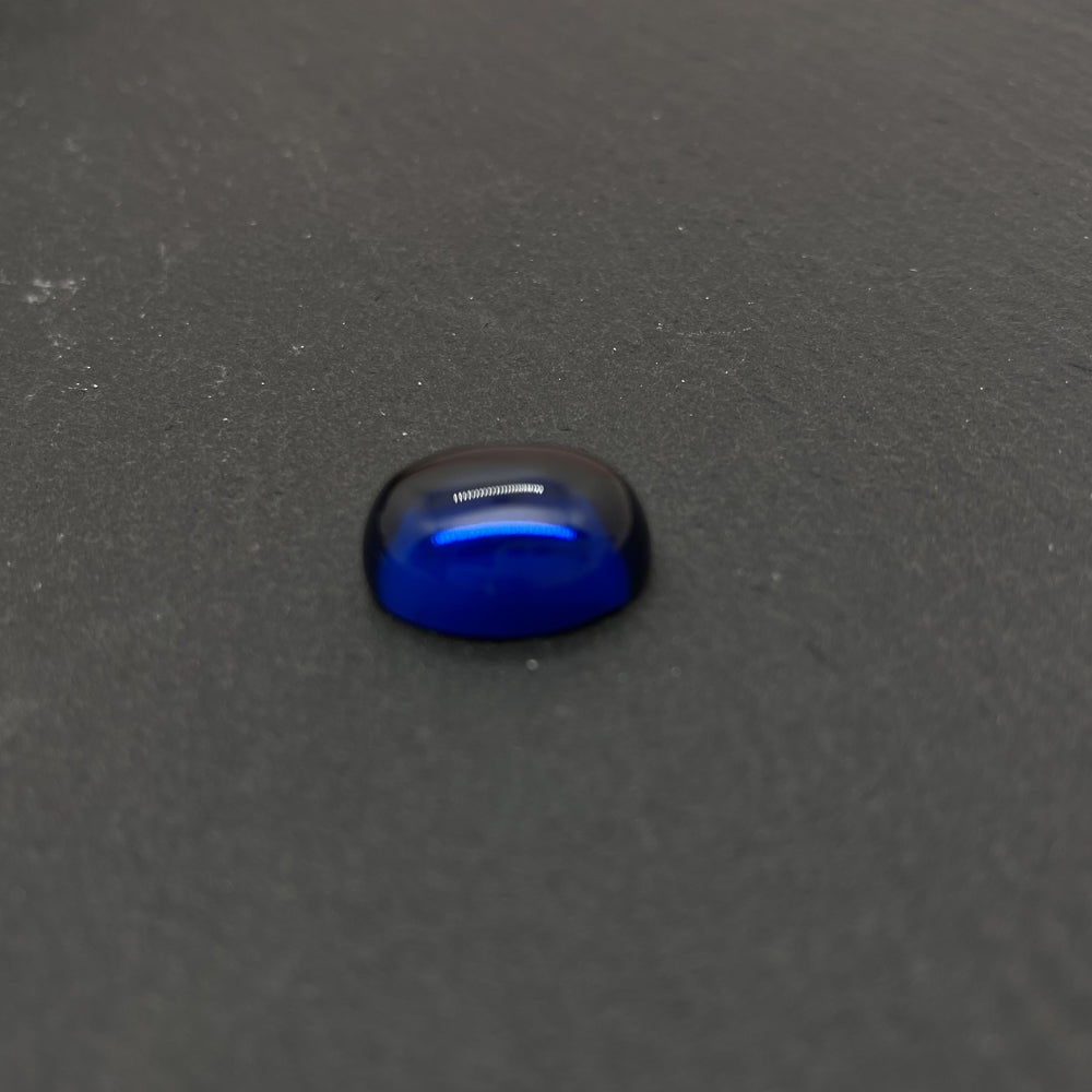 12*16mm Blue Spinel Oval Cobochon