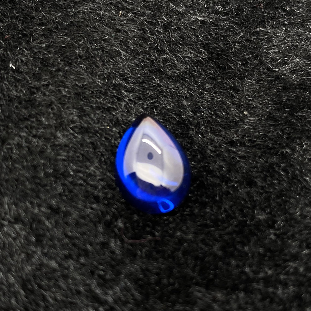 10*14mm Blue Spinel Drop Cobochon