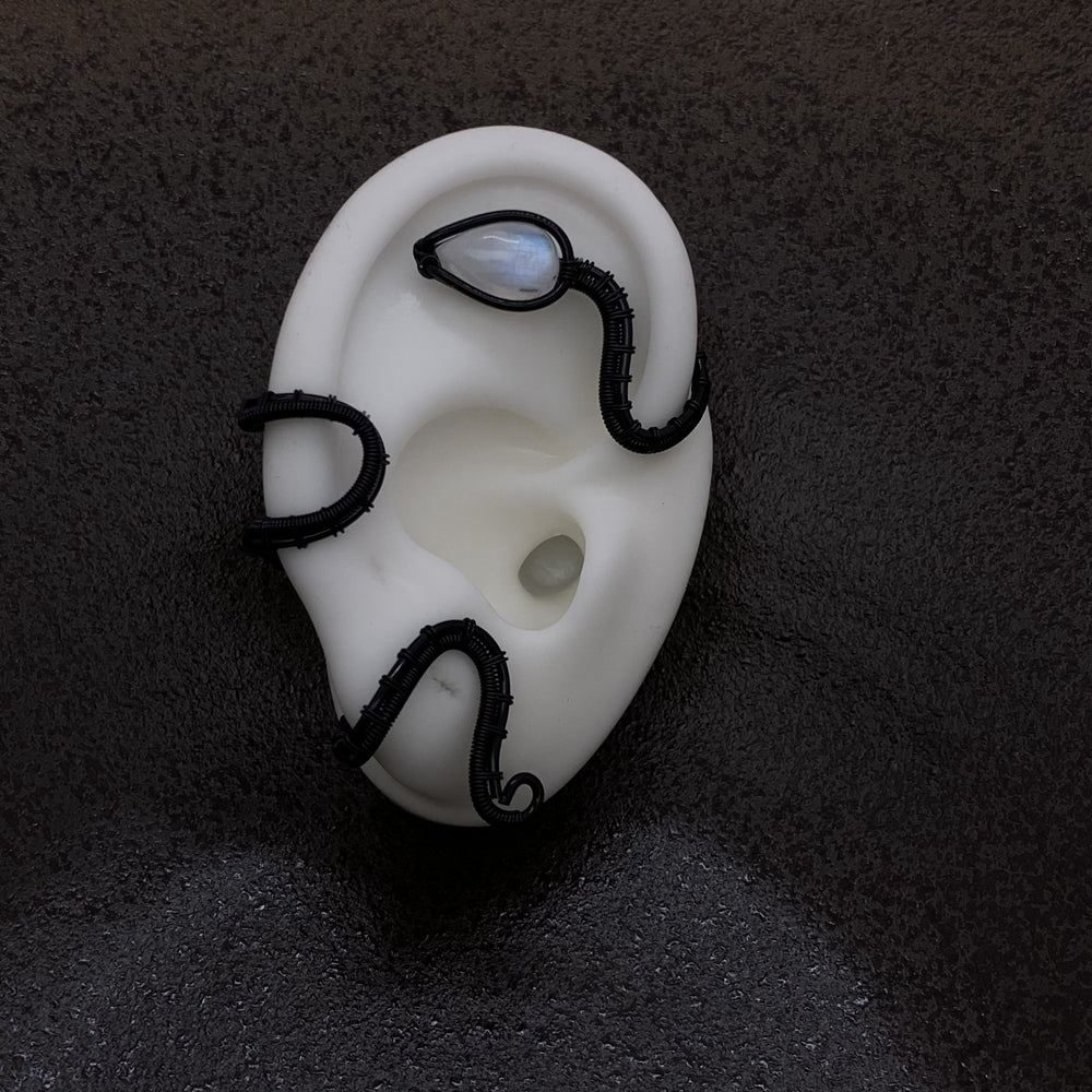 Kit 393 Snake Earring Cuff and Ring