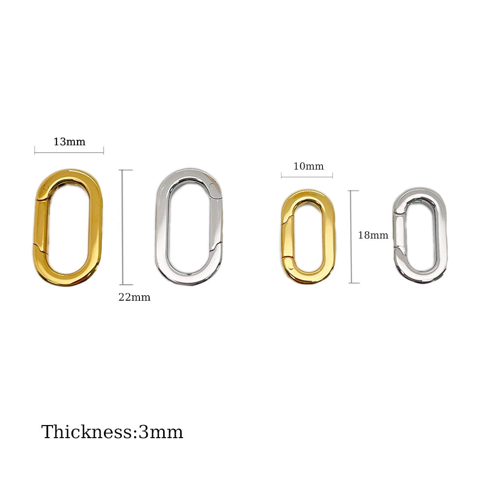 Oval Spring clasp
