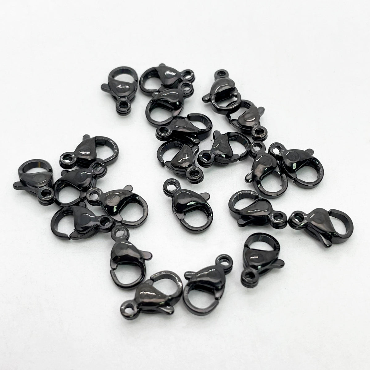 10pcs/pack lobster clasp -Vacuum Plating Waterproof Stainless steel basic accessories