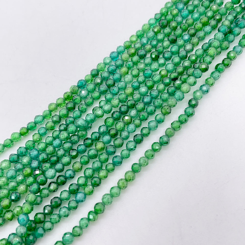 2/3mm Cubic Zircon Faceted Beads