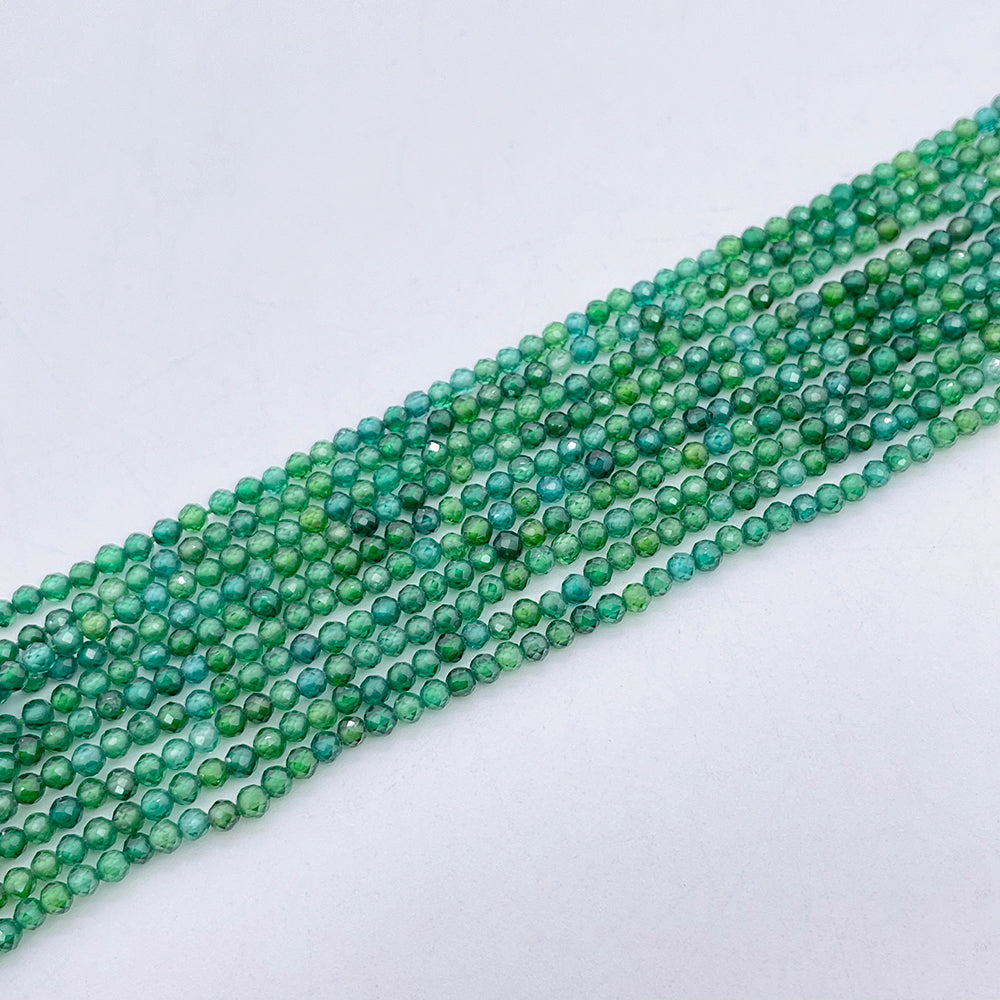 2/3mm Cubic Zircon Faceted Beads