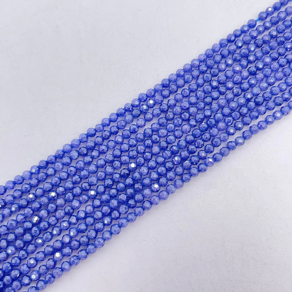 2/3mm Cubic Zircon Faceted Beads