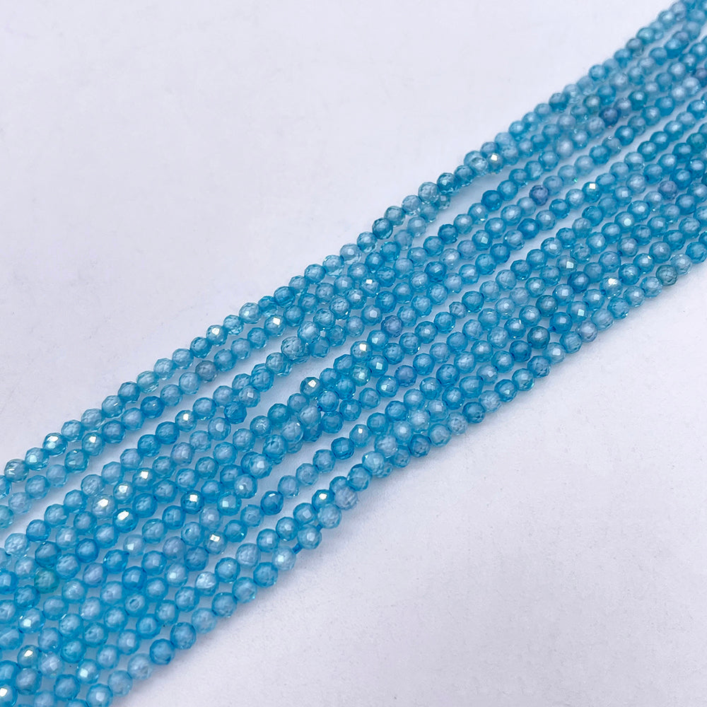 2/3mm Cubic Zircon Faceted Beads