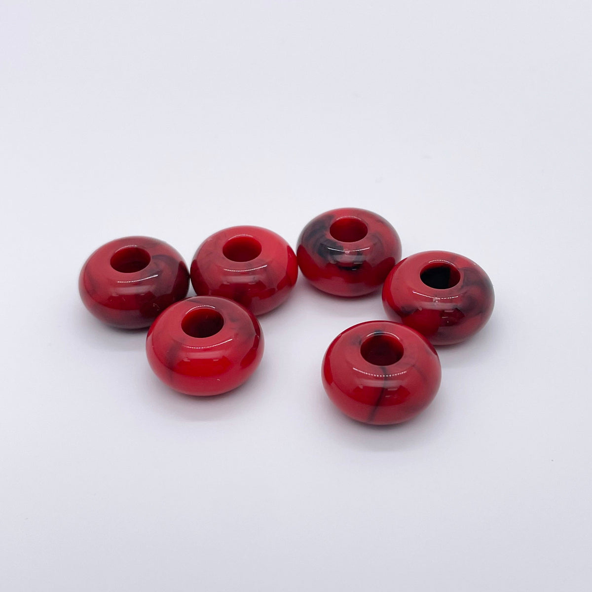 20 pcs/pack Multi color Acrylic Large hole Beads