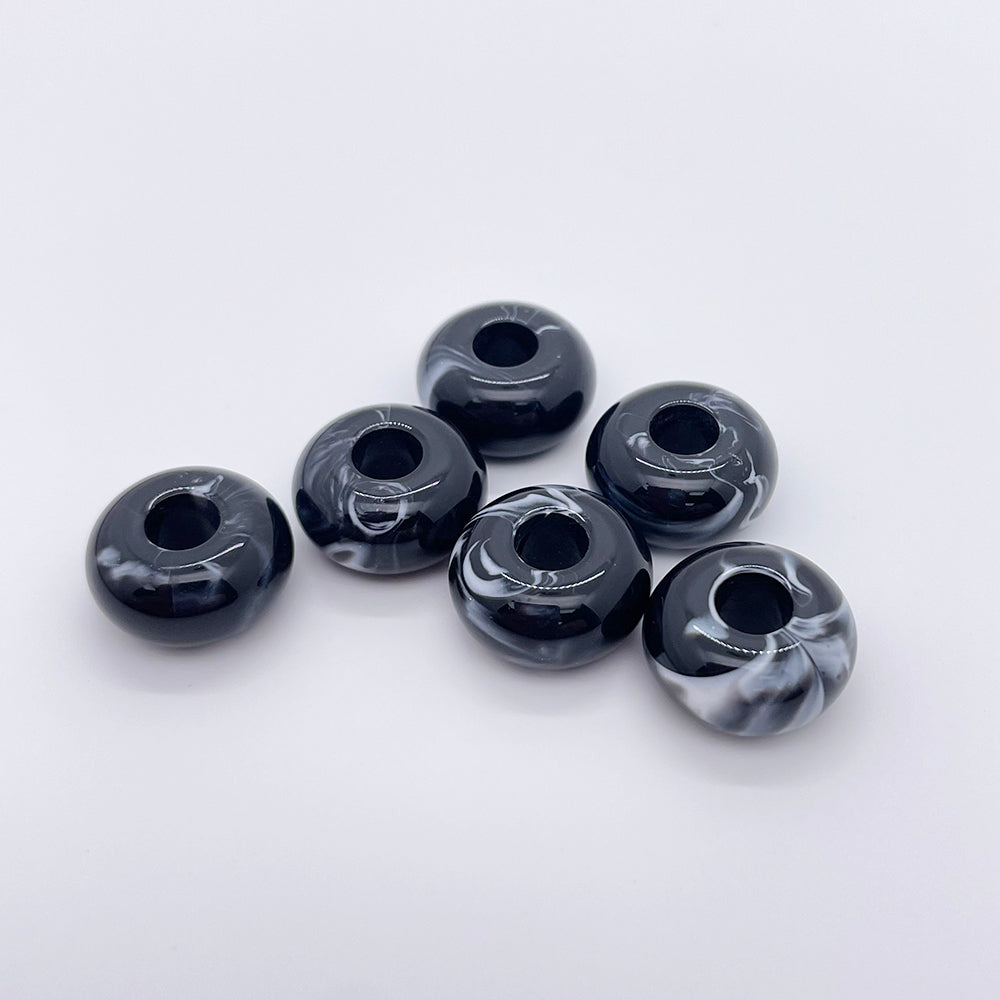 20 pcs/pack Multi color Acrylic Large hole Beads