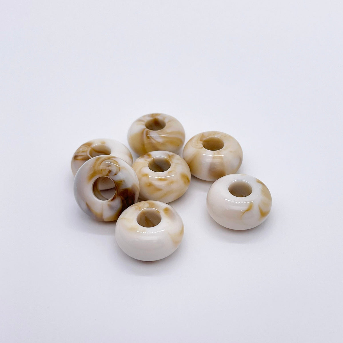 20 pcs/pack Multi color Acrylic Large hole Beads