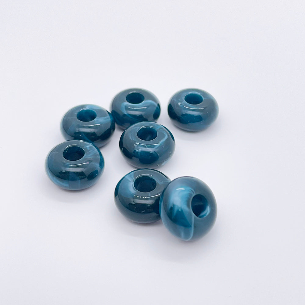 20 pcs/pack Multi color Acrylic Large hole Beads
