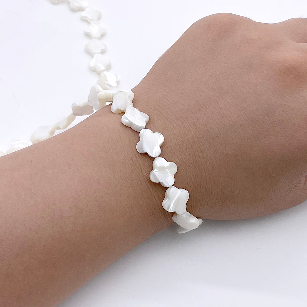 Four Leaf Clover Natural Top Shell