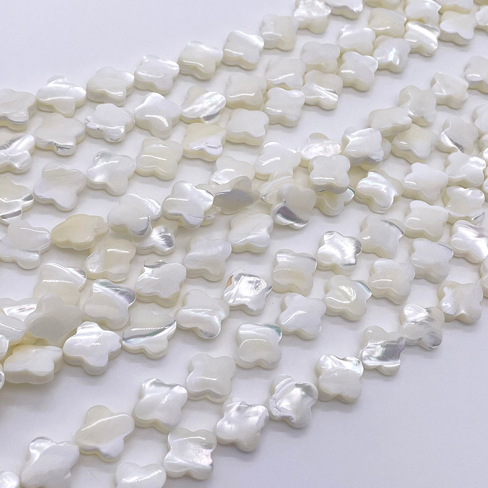Four Leaf Clover Natural Top Shell