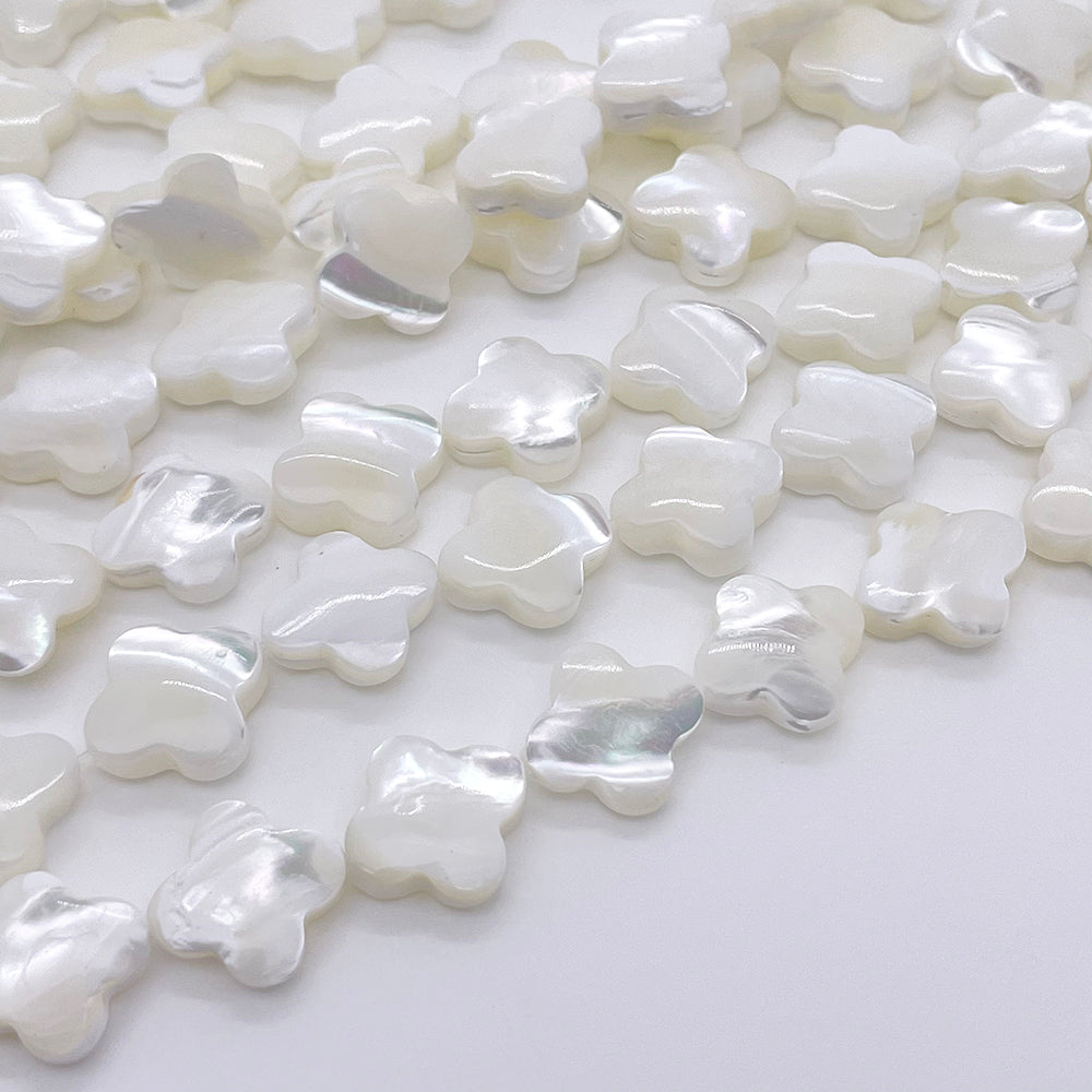Four Leaf Clover Natural Top Shell