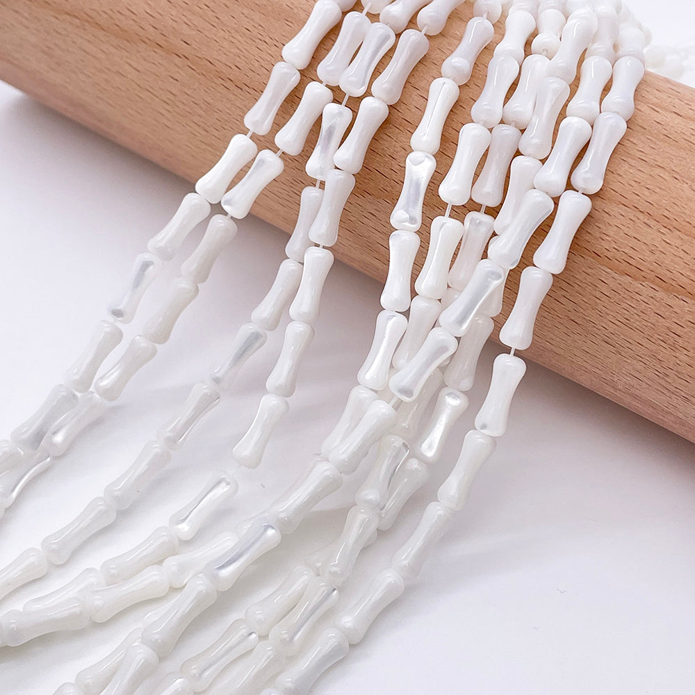 Bamboo Shaped Natural Top Shell